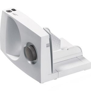 Ritter Allesschneider Markant 05, elektrisch, 65W, aus Kunststoff, weiß, Schnittbreite 0 - 14mm
