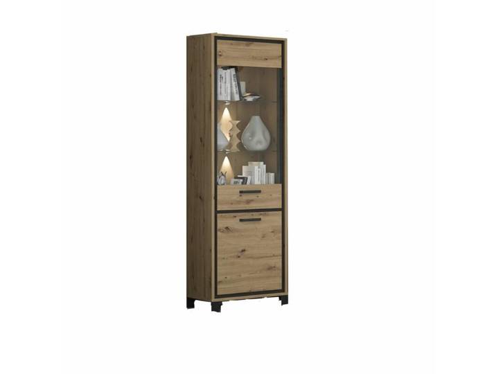 Trendstore Farida Vitrine - inkl. Beleuchtung Industrial, Modern