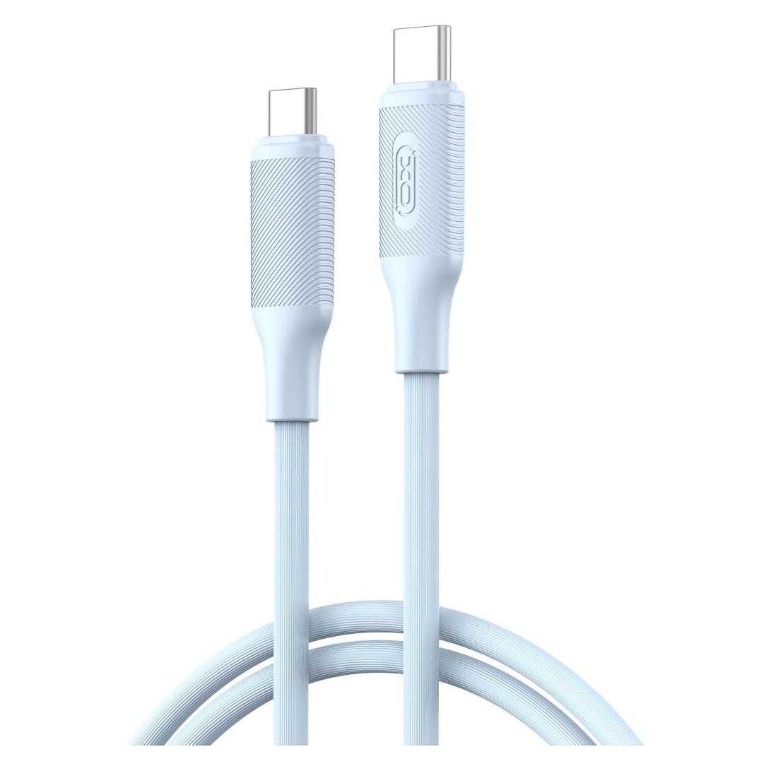 xO Kabel NB-Q265B PD USB-C - USB-C 1,0m 60W blau (1 m, USB 3.2 Gen 1, 60 W) (46350791)