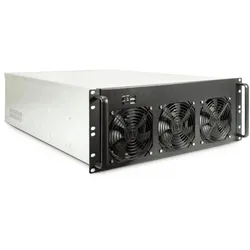 Inter-Tech 4F28 Rack Schwarz, Silber