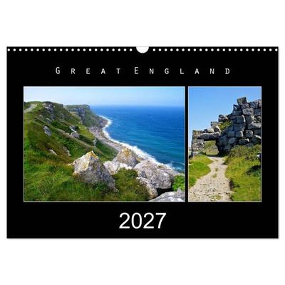 Great England 2027 (Wandkalender 2027 DIN A3 quer), CALVENDO Monatskalender
