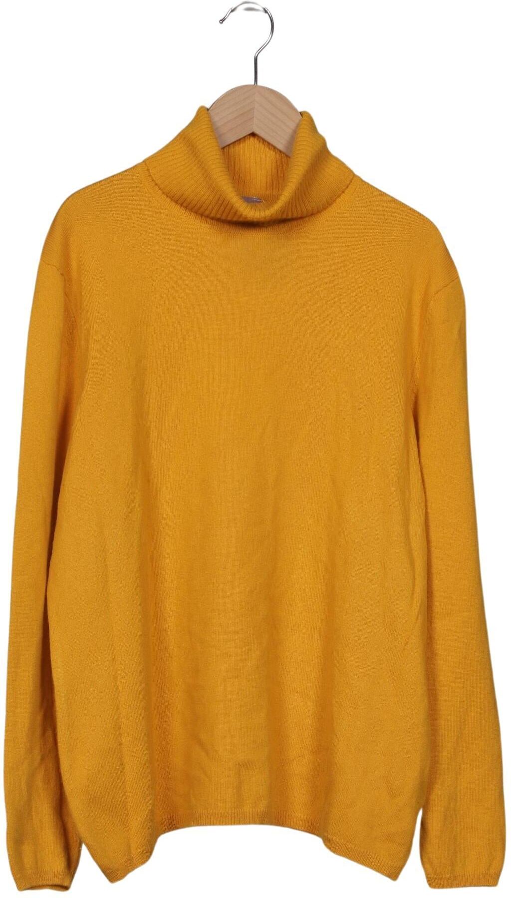 Include Damen Pullover, Gelb, Gr. EU 48, Schurwolle / Kaschmir - Second Hand