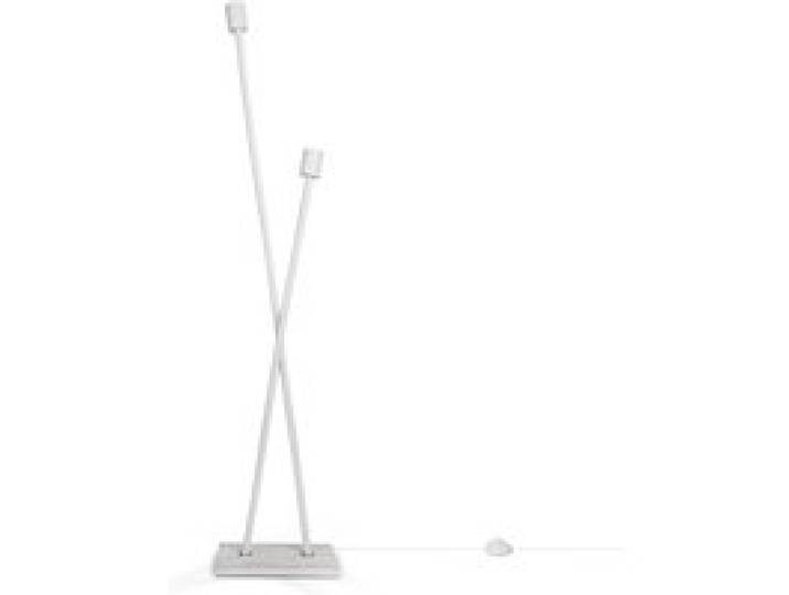 Lampadaire Lunia blanc