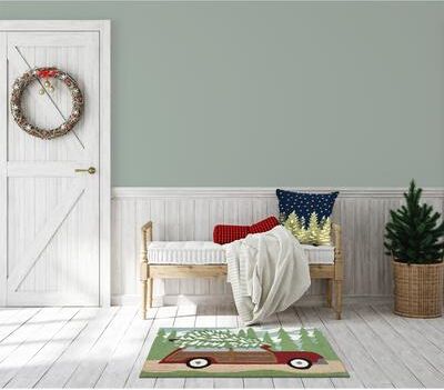 Lush Decor Bring Home The Tree Outdoor Rug (2' x 3')