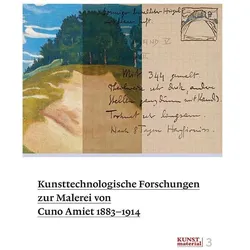 Kunsttechnologische Forschungen zur Malerei von Cuno Amiet 18831914, Fachbücher von Karoline Beltinger