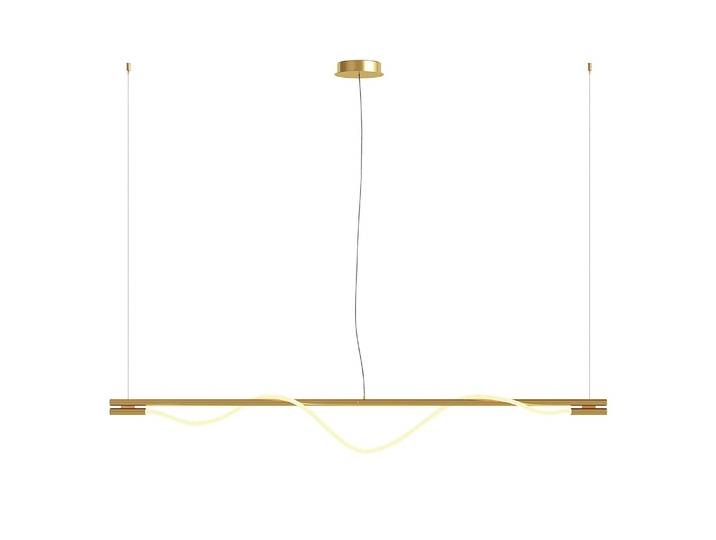 Suspension LED Tau - Type B 18 x 150 x 180cm Doré Aluminium / Silicone LED Module LED