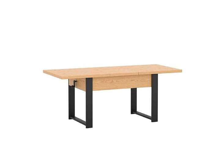 MINIO go for it - Ausziehbarer Tisch HANKO 120 – 157 Eiche/Schwarze Beine