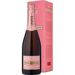 Piper-Heidsieck Champagner Brut Rosé in Geschenkverpackung