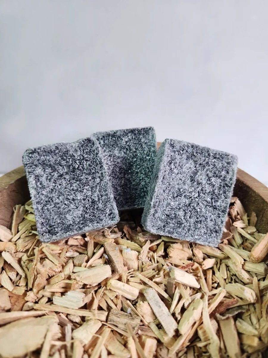 Amberworld Black Amber Geurblokjes - 3 stuks - Huisparfum