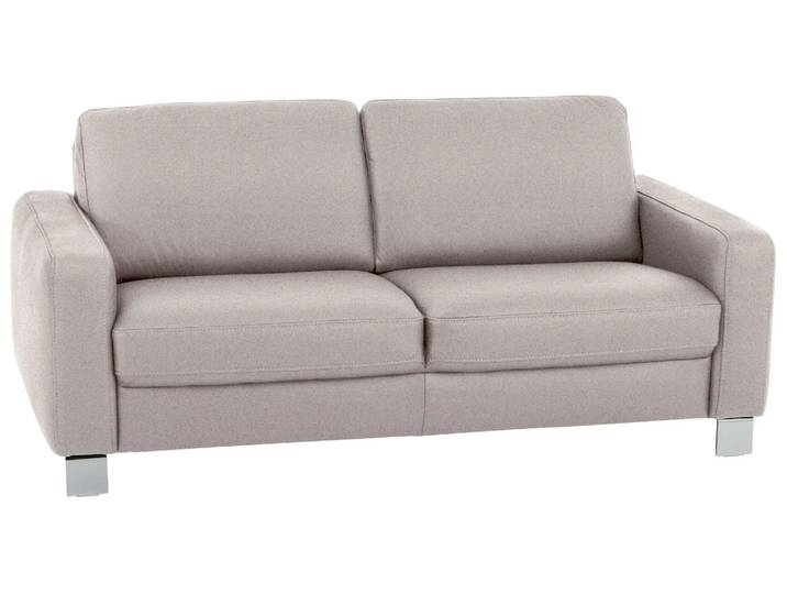 Sofa Shetland Basic B: 188 cm Polipol / Farbe: Silver / Material: Microfaser Basic