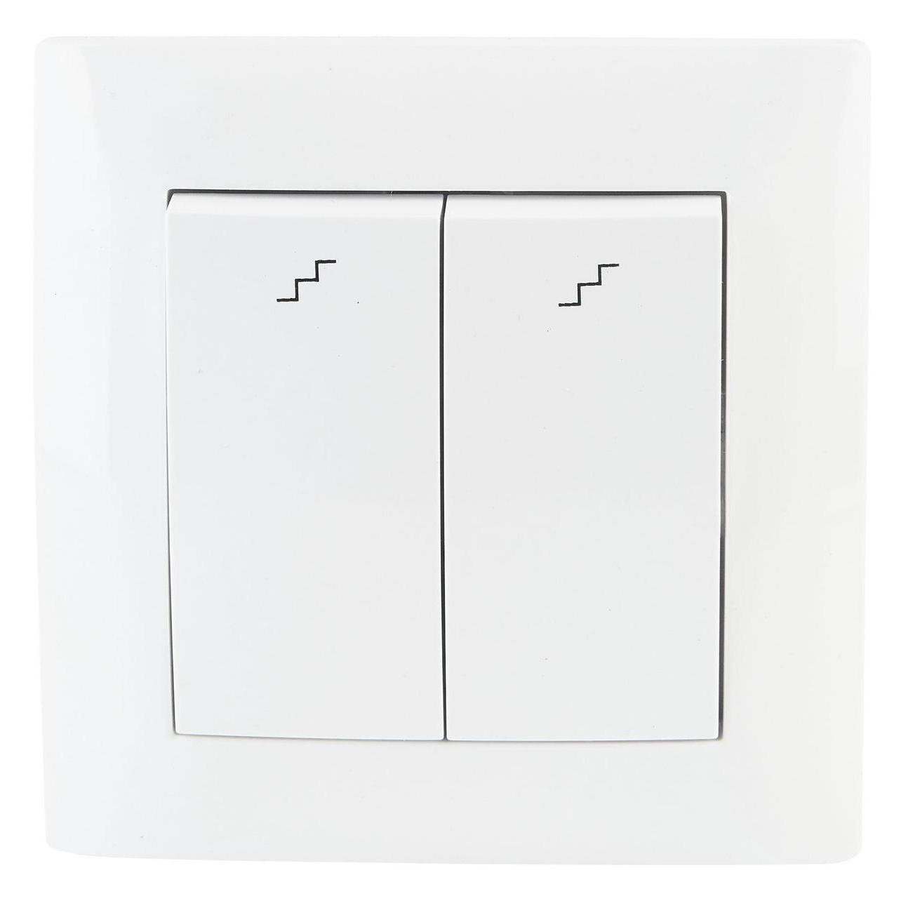 VCX WESA LC 05 Doppel-Treppenverbinder, weiss (64863438)