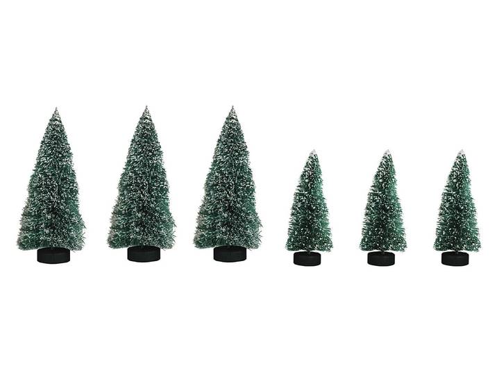 Rayher Deko-Tannenbäumchen Be-schneit 5-7 cm 8 Stück