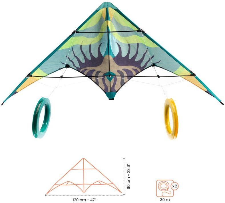 Cerf-volant Green Wave - Djeco