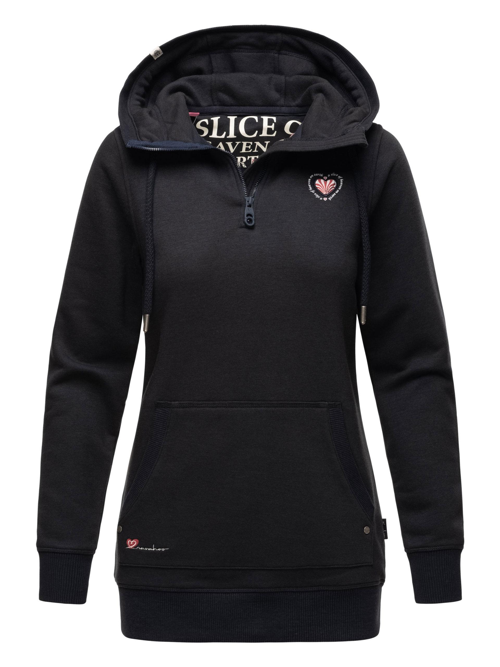 Navahoo Damen Longsleeve Hoodie Zauberelfe – Lang & Kuschelig