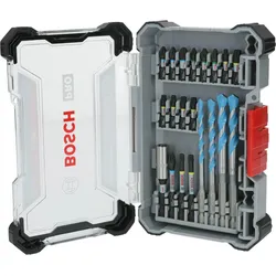 Bosch PRO Impact Schrauberbits und Multi Construction Bohrer Mixed, 20-teiliges Set - 2608521U83