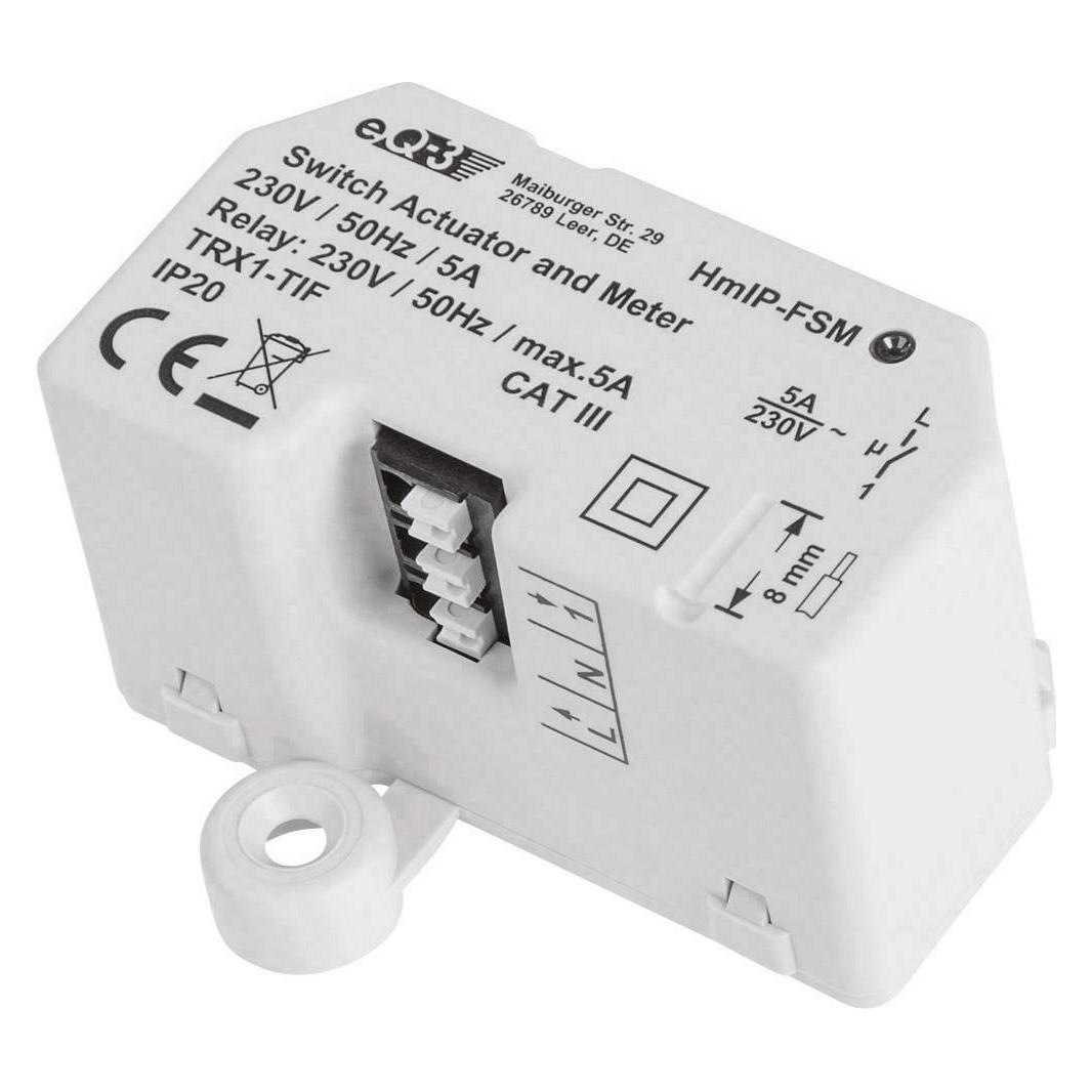 Homematic IP Set bestehend aus 5x Schalt-Mess-Aktor Unterputz HmIP-FSM (Schaltaktor) (5x142721A0A)
