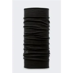 Buff, Unisex, Sturmhaube + Halsschlauch, Merino Wool, Schwarz, One Size