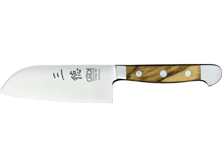 Güde Messer Solingen Santokumesser Güde Alpha Santokumesser 14cm Olivenholz