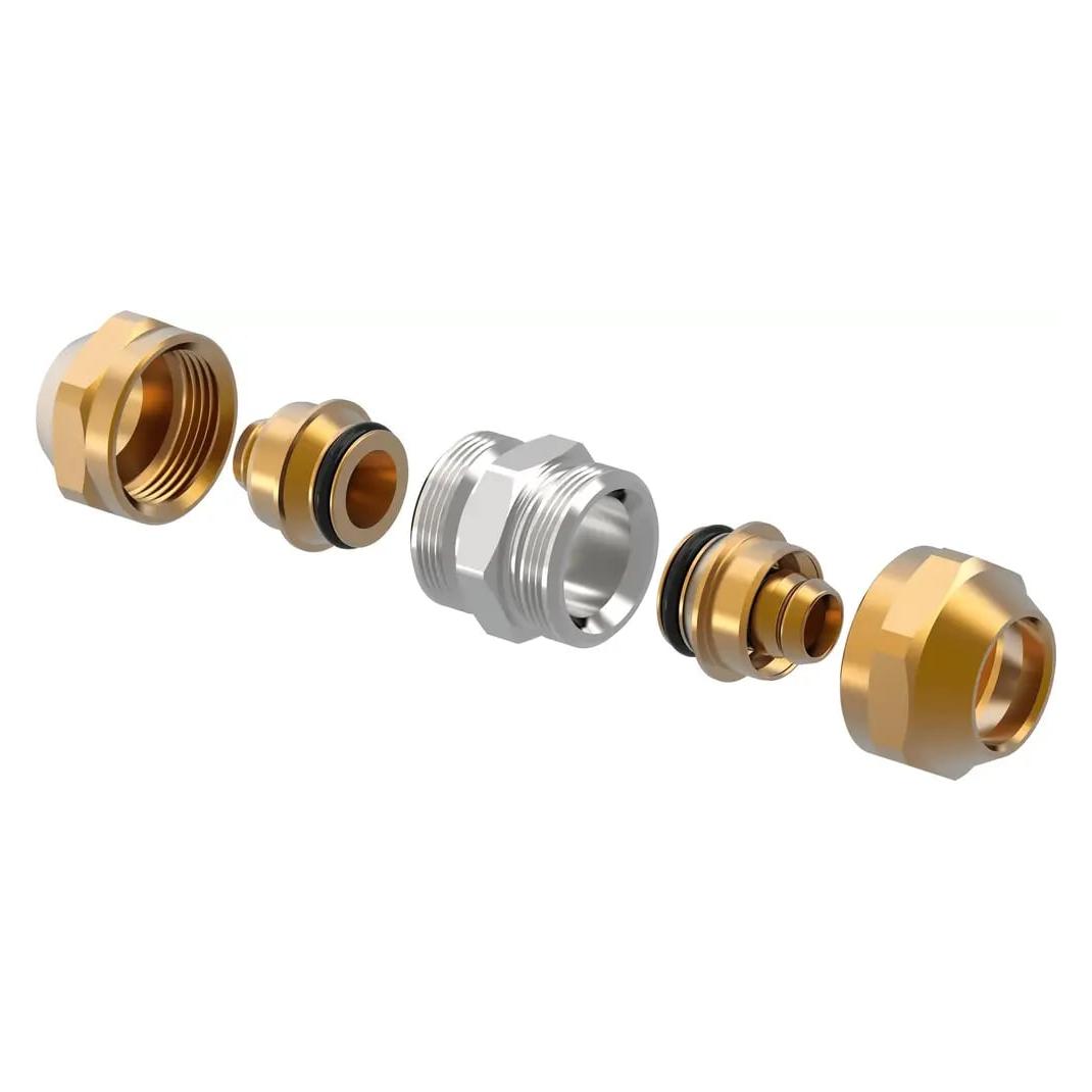 Uponor Fit Schraubkupplung PEX 17x2,0-17x2,0 (1065299)