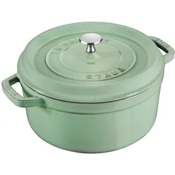 Staub Cocotte, Pfanne + Kochtopf, Grün