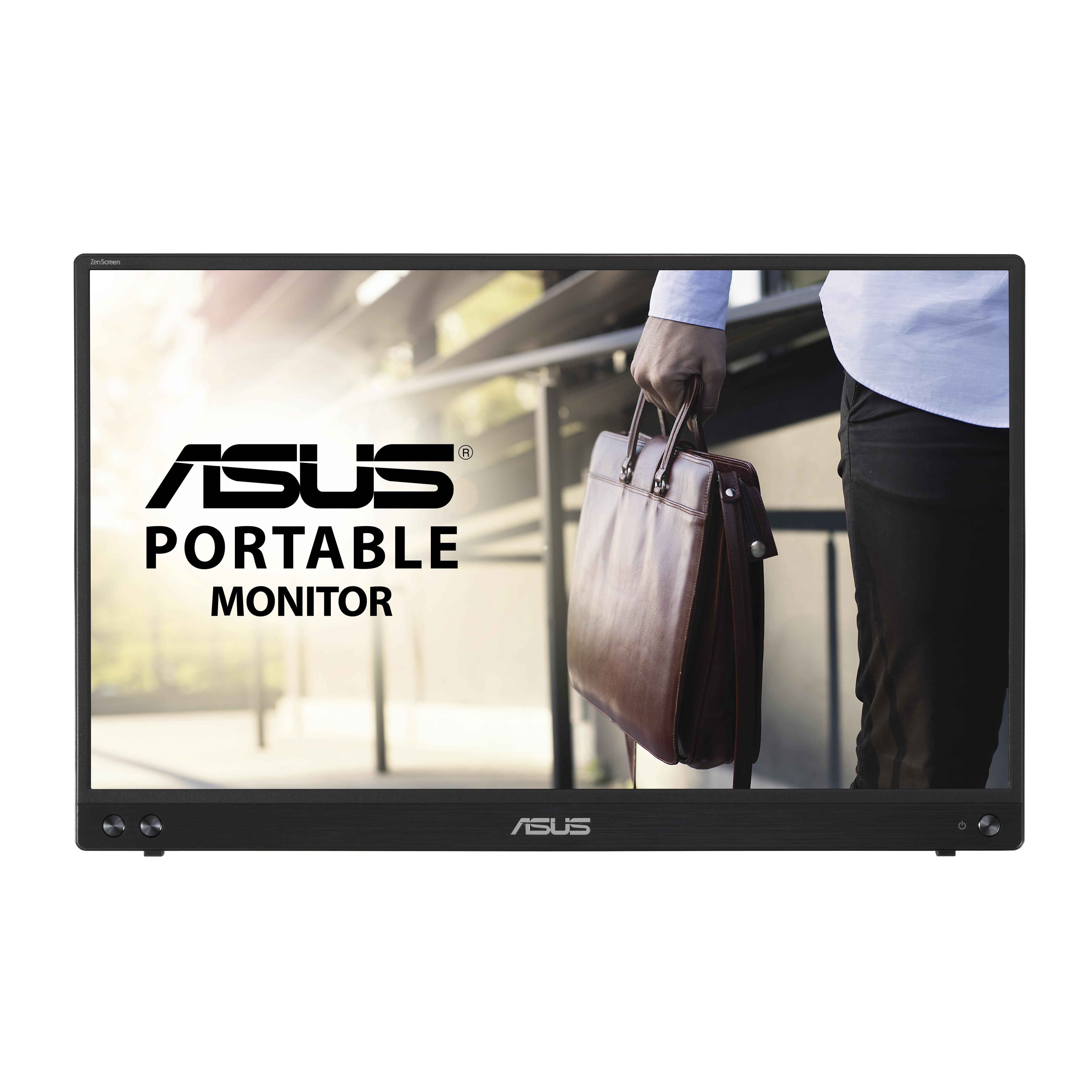 ASUS ZenScreen MB16ACV 15.6 Zoll Full HD IPS LED 16:9 60 Hz Mobiler Monitor 90LM0381-B01370