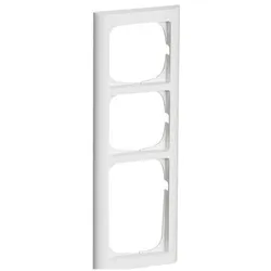 LK, Bilderrahmen, FUGA SOFTLINE 63 Rahmen 31⁄2 Modul, Weiss- In Tasche für DIY