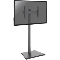 KIMEX - Standfuß für TV-Bildschirm 32'' - 75'' - Höhe 175cm - zum Aufstellen