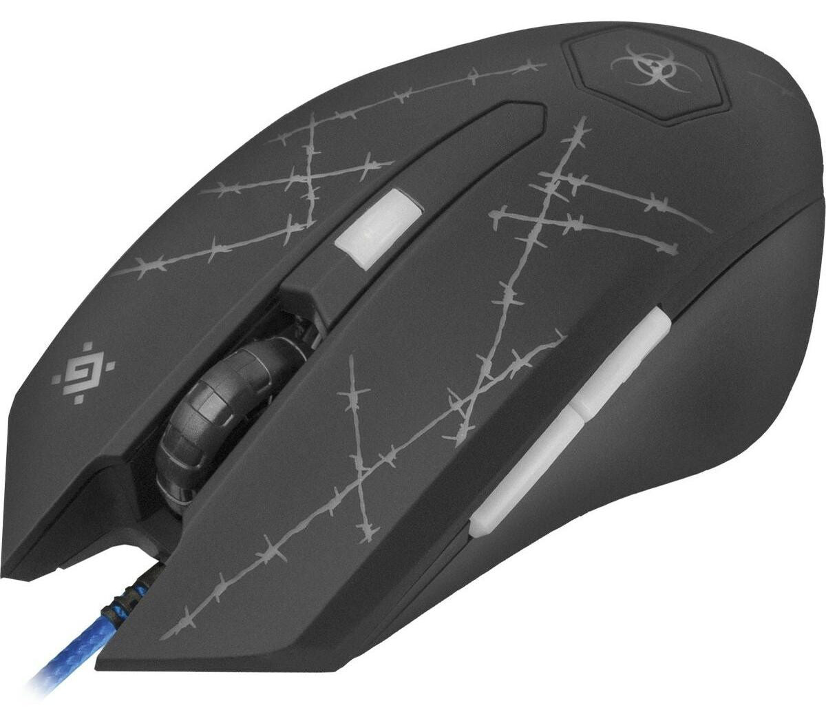 Defender GM-020L Optische USB Maus met 3200 DPI voor links- en rechtshandigen