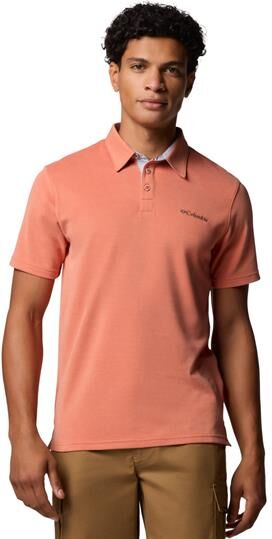 Columbia Sportswear Columbia Nelson Point Polo Mens, Tuscan XXL