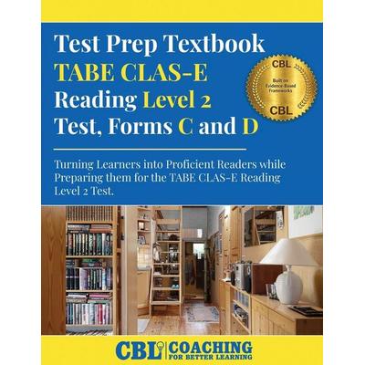 Test Prep Textbook TABE CLAS-E Reading Level 2 Test, Forms C and D, Taschenbuch von Coaching For Better Learning, Coaching For Better Learning