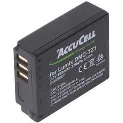 AccuCell Akku passend für Panasonic CGA-S007,CGR-S007,DMW-BCD10