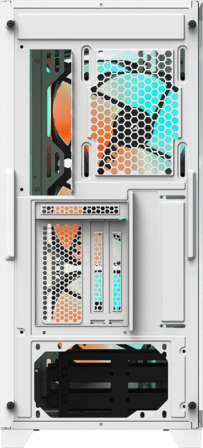 Gigabyte GB-C301GW V2 C301 Glass ATX behuizing wit