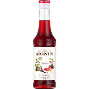 Monin Sirup Grenadine, für ca. 2,25L Fertiggetränk, 250ml