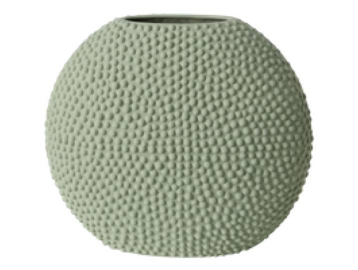 Vase céramique déco texturé vert d'eau 26 cm Sila