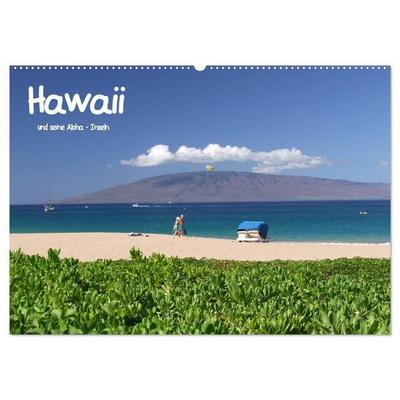 Hawaii und seine Aloha - Inseln (Wandkalender 2027 DIN A2 quer), CALVENDO Monatskalender