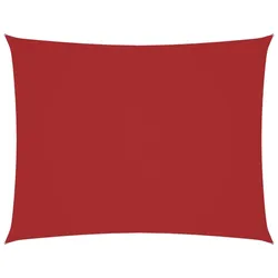 vidaXL Rechteckiges Sonnenschirmsegel aus Oxford-Stoff, 2 x 3,5 m, rotes Modell Outdoor Signature Max