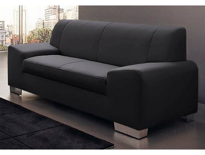 DOMO collection 2-Sitzer Alisson kubische Formensprache mit abgerundeten Details, Breite 164cm, fester Sitzkomfort