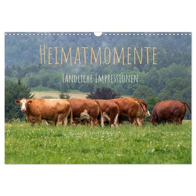 Heimatmomente - Ländliche Impressionen (Wandkalender 2027 DIN A3 quer), CALVENDO Monatskalender