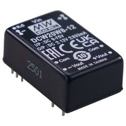 MEAN WELL SCW20W8-24 DC/DC-Wandler 24 V 24 V 0.833 A 20 W Inhalt 1 St.