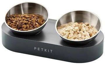 Uplift Essentials Adjustable Elevated Dual Pet Bowl Ergonomic 304 Stainless Steel Food & Water Feeder Adjustable Elevated Dual Pet Bowl Ergonomic 304 Stainless Steel Food & Water Feeder
