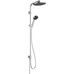 hansgrohe Activera S Duschsystem 240, 1 Strahlart, EcoSmart Reno Varia, 28074000, Farbe: Chrom