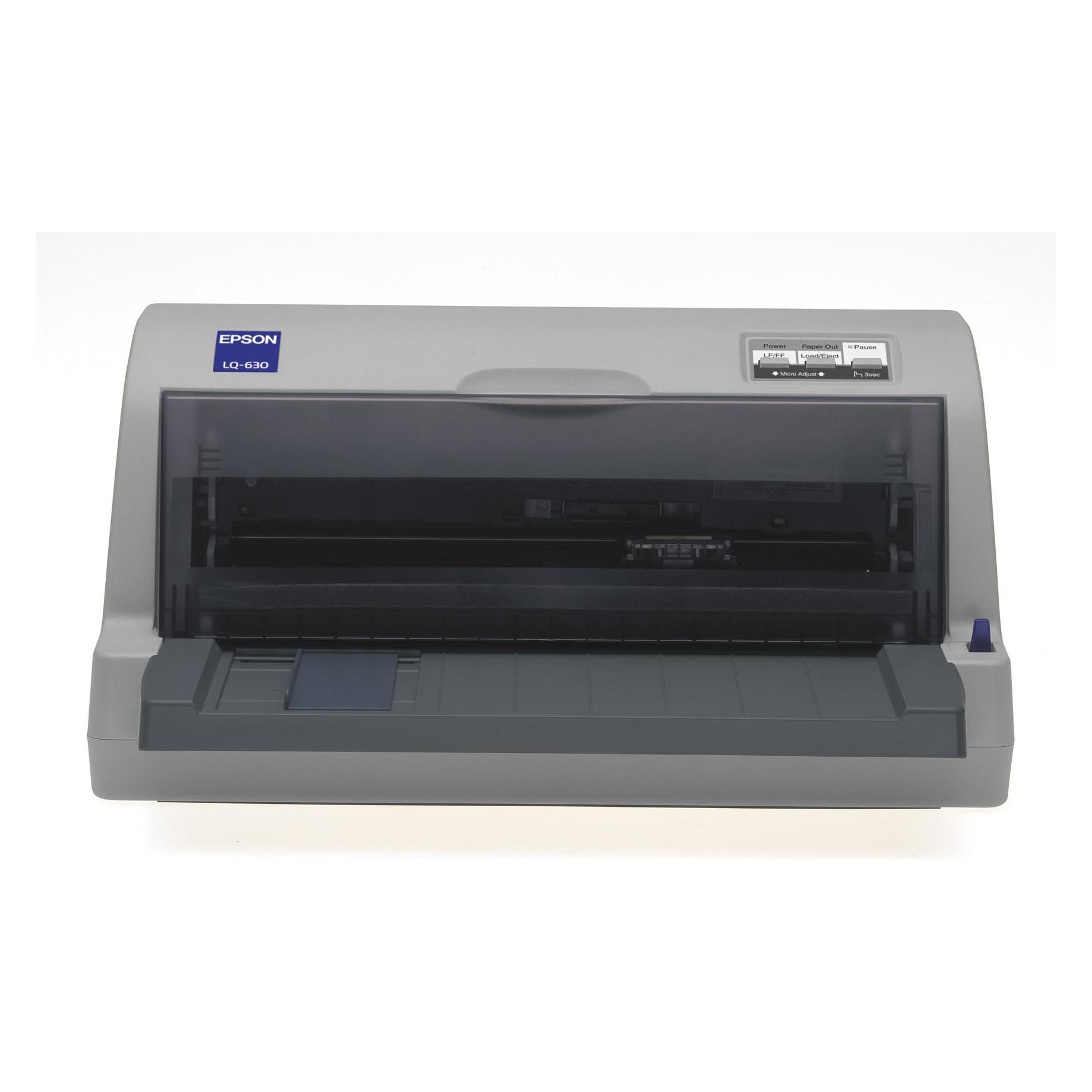 Epson LQ-630 A4 USB PAR 24 Nadeldrucker 20cpi 32KB 57 dBA s/w (Nadel, Schwarz-Weiss) (C11C480141)