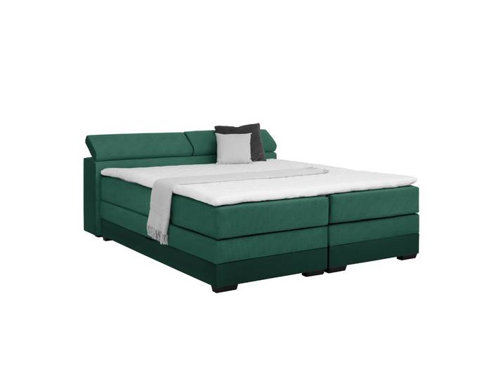 Boxspringbett 180/200 cm Dunkelgrün