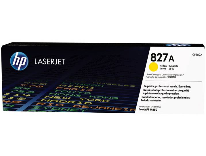 HP 827A Toner authentique CF302A - Jaune
