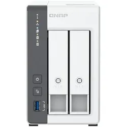 QNAP TS-216G (0 TB), NAS, Weiss