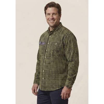 Karohemd MAN'S WORLD PLUS "im lässigen Freizeit-Look mit modernem Charakter", Herren, Gr. 5XL, N-Gr, marine, Popeline, Obermaterial: 100% Baumwolle, kariert, regular fit normal, 2-Knopf-Manschette, Hemden Karohemd, Komfortabel geschnitten und...