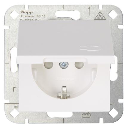Kopp HK07Schutzkontaktsteckdose Klappdeckel (940129002)
