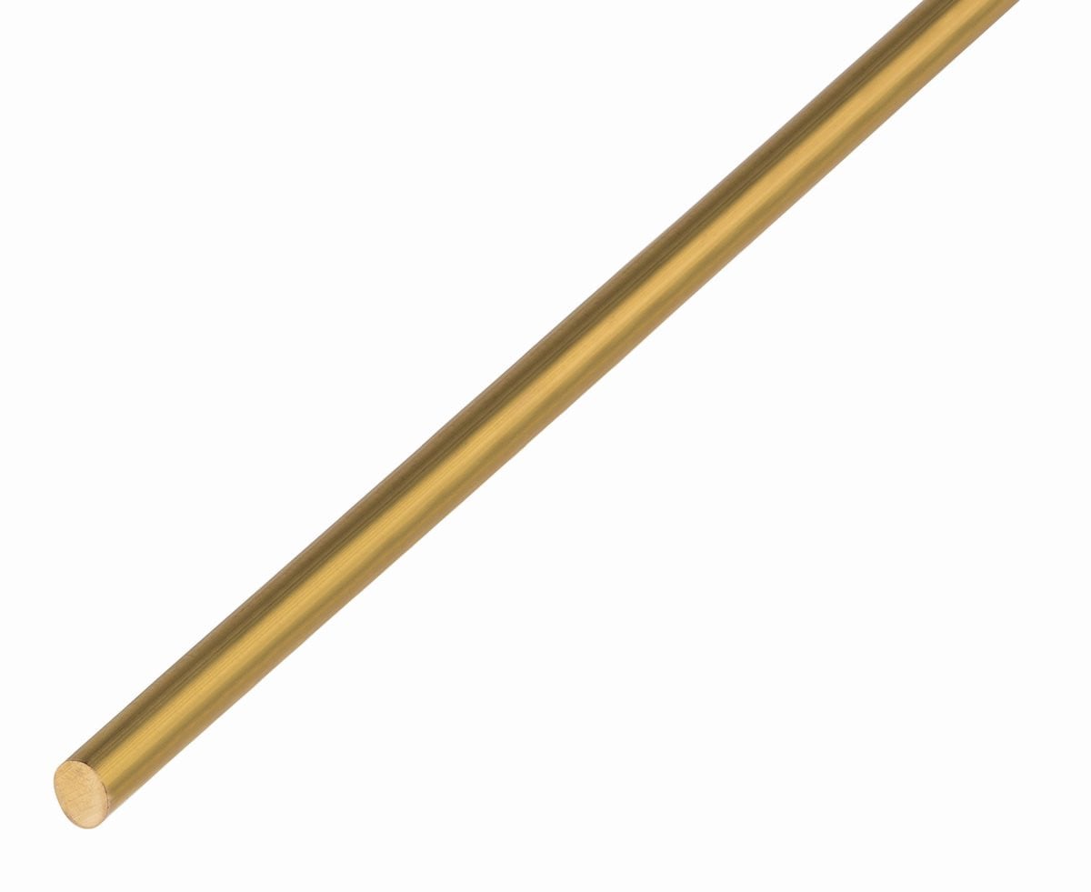 Alberts 471118 ronde buis messing 1000 x 4 mm