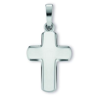 Kettenanhänger ONE ELEMENT "Kreuz Anhänger aus 925 Silber", silber, Schmuckanhänger, Damen, Silber 925 (Sterlingsilber), Kettenanhänger, Zartes Emblem – unaufdringlich und dennoch ausdrucksstark
