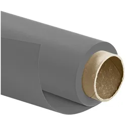 Walimex Hintergrundkarton (135 cm), Hintergrundsystem, Grau
